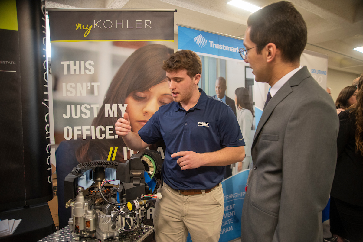 Career Fair 2020 at Humphrey Coliseum