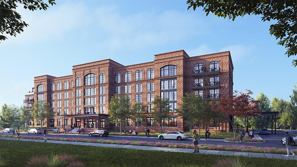 rendering of new hotel that is being built