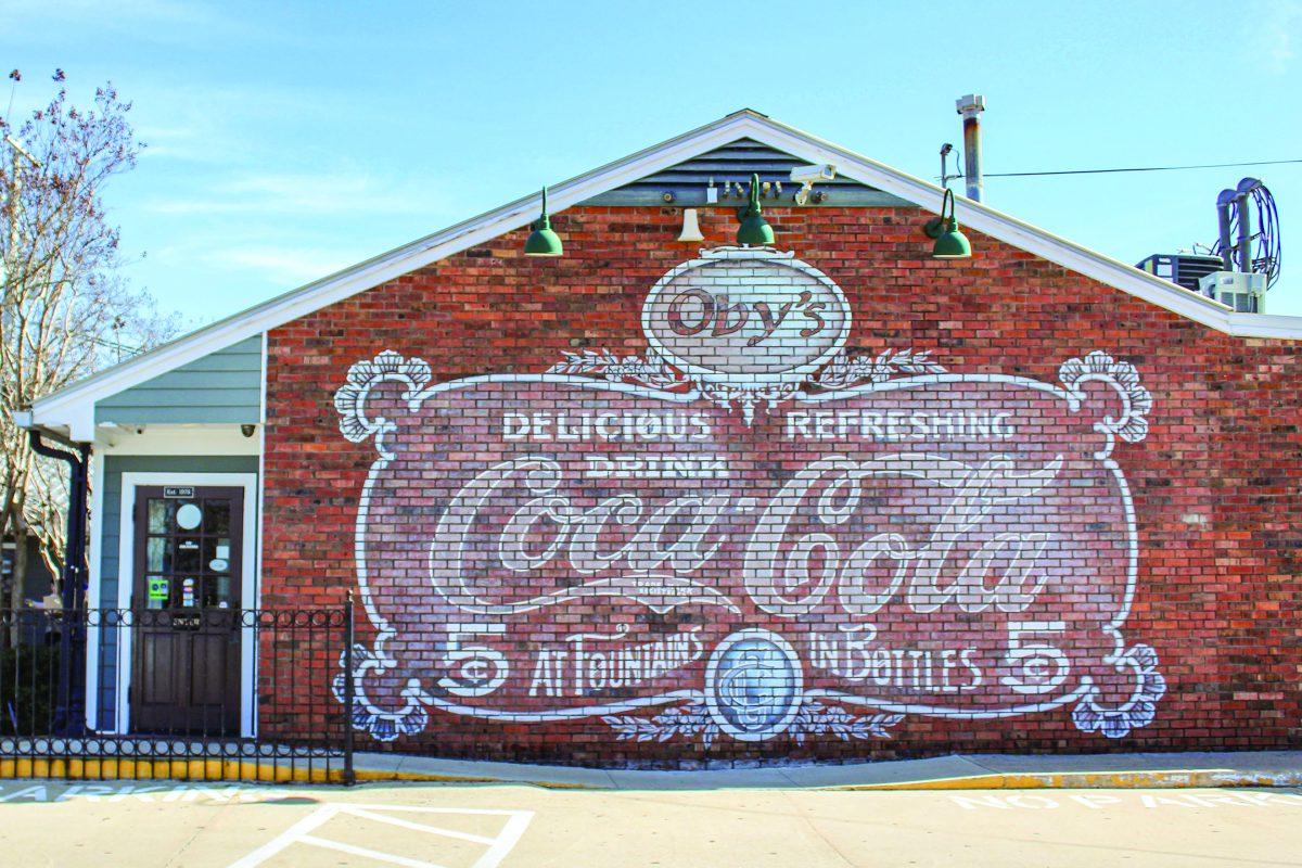 Exterior photo of Oby's New Orleans eatery in Starkville, Mississippi