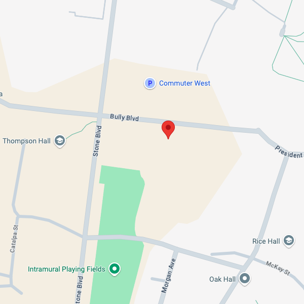 Screenshot of google maps location for fresh foods company on Mississippi State University Campus